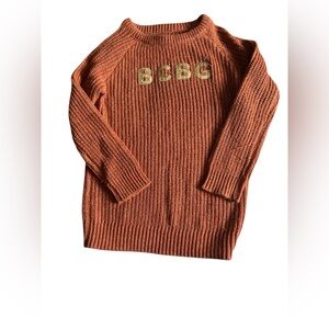 BCBG Rust Knit Sweater